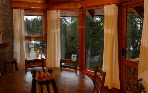 Cabin No. 2 - 5 people - view of the Bonito River