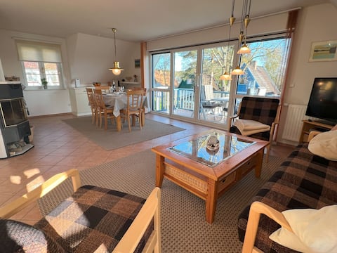 Beliebte Airbnb-Anzeige: An’t Water am Ostseestrand in Zingst