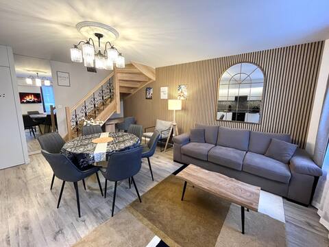 *Olivia* Unique apartment *RER A*Close to Paris*Wifi
