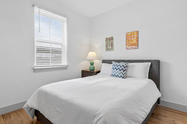 Sleep like royalty in our queen bedroom suite. Thoughtfully designed for comfort and style, it's the perfect haven for a restful night's sleep during your stay.