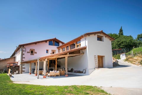 Entire traditional Basque farmhouse