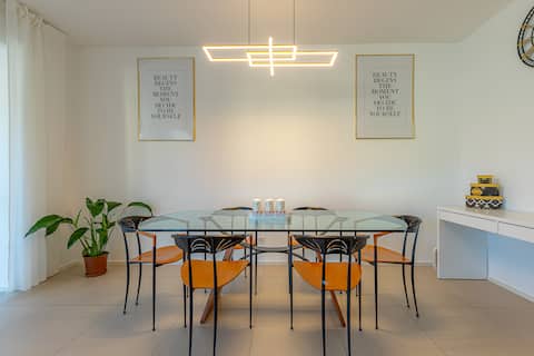 Imperial of Lugano 3-lake view, behind the station