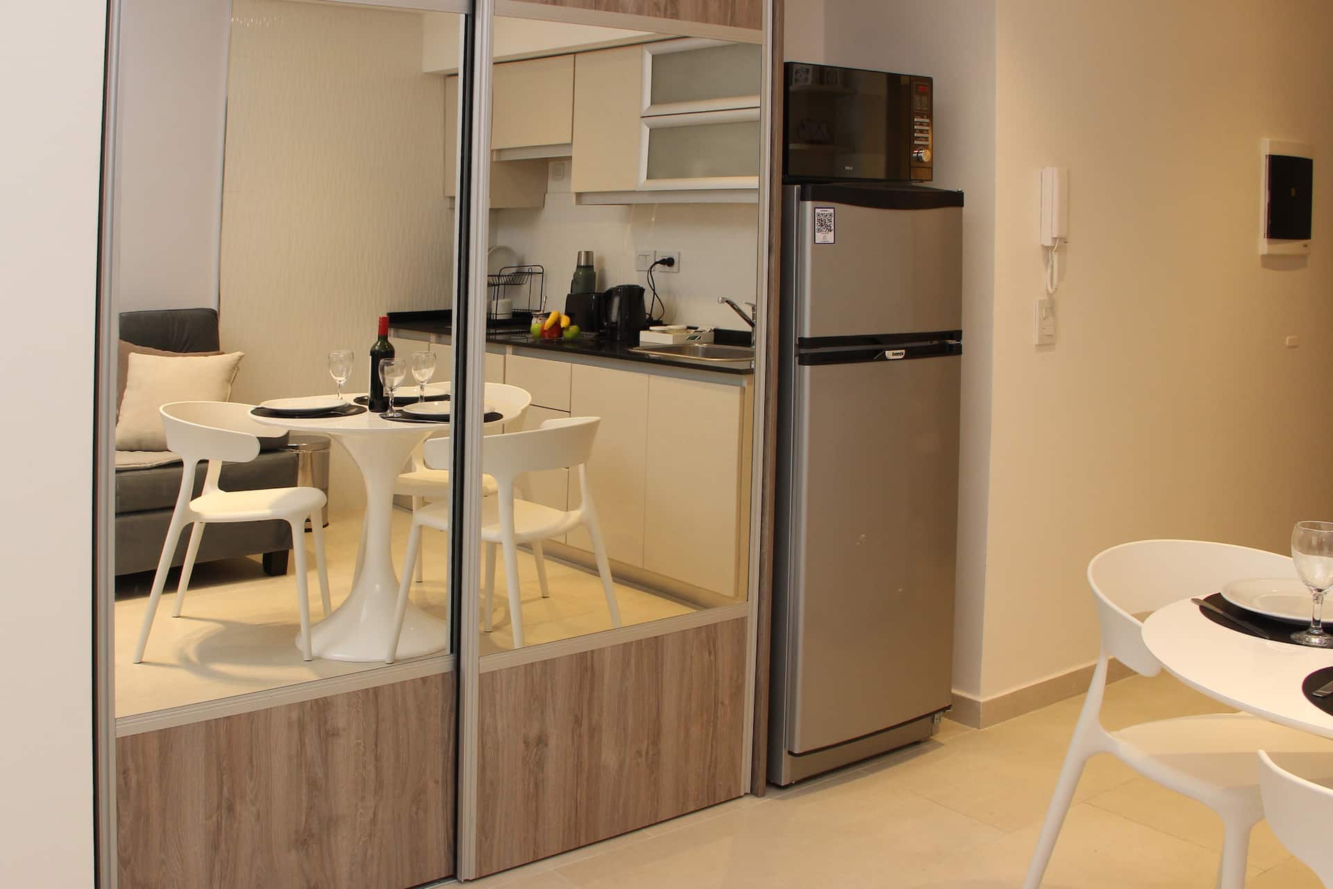 Studio apartment in Balvanera with balcony
