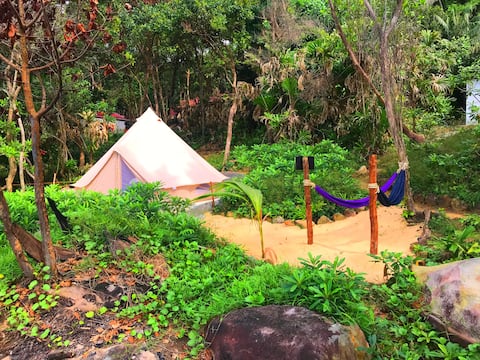 Beachfront Bell Tent