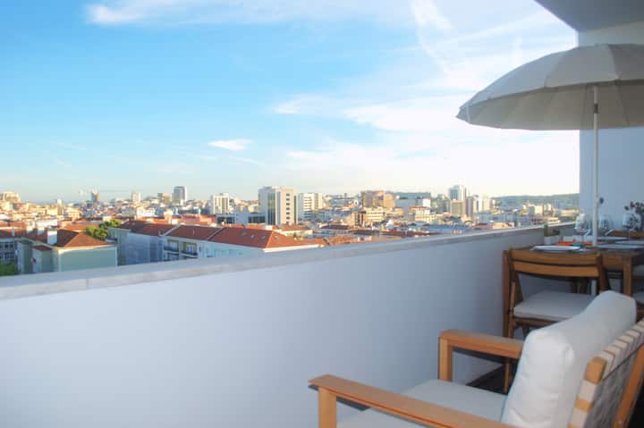 Quarteto: Design Et Balcons Ensoleillés - Lisbon