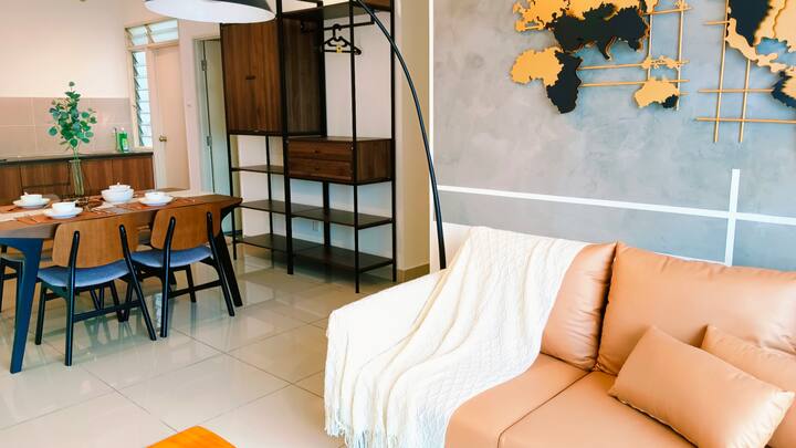 Kulai Ioimall Apt 1 Min Go Ioimall 3r9pax Smarttv - Senai