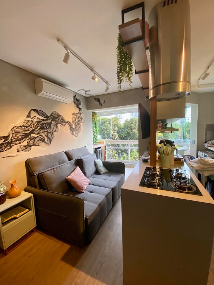 Apt near Itaim and Ibirapuera Parque Apartments for Rent in São Paulo