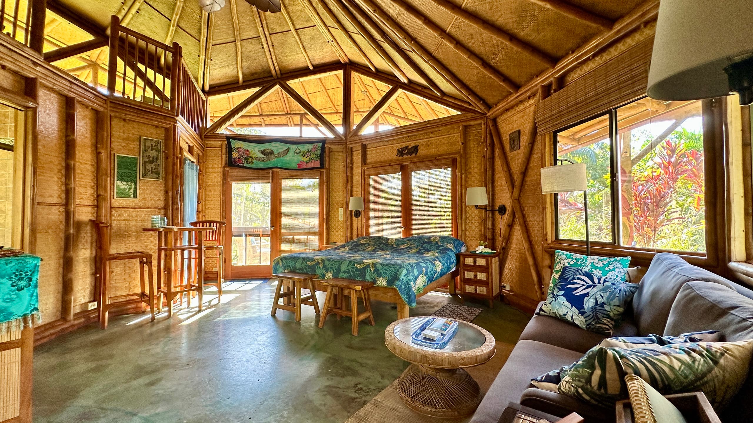Coastal Jungle Bamboo Cottage ~ 3 - Main photo