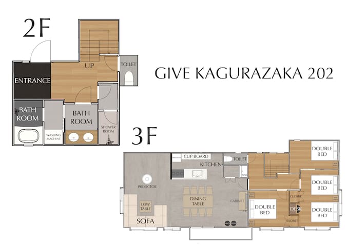 [GKG0202]Shinjuku8 min*119 ㎡｜Shinjuku area｜ 4 beds gallery image 4