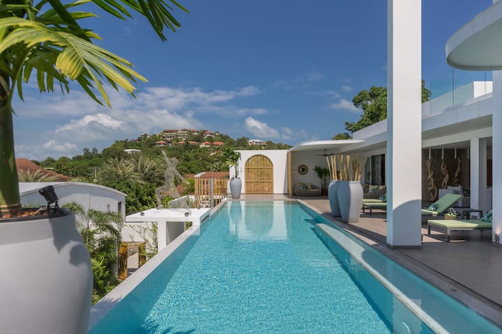 C Villa Hotel Samui 6br Luxury Seaview Villa - Ko Pha Ngan