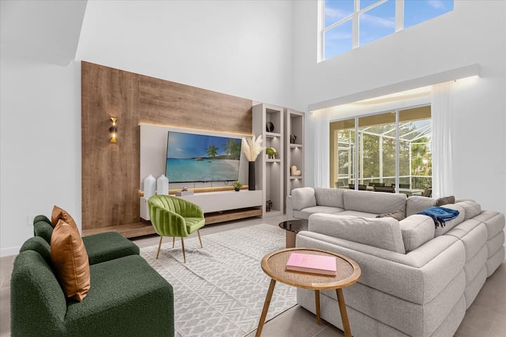 6 Bd/5 Ba Sleeps 18! Champions Gate (8961 PT) - Houses for Rent in