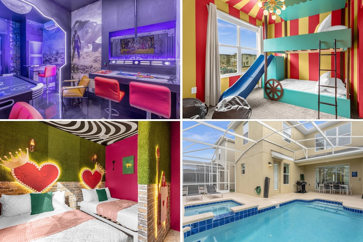 6 Bd/5 Ba Sleeps 18! Champions Gate (8961 PT) - Airbnb