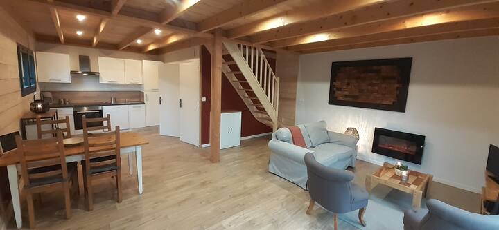 Chalet Karantez Avec Spa Près Du Canal - Chateaulin
