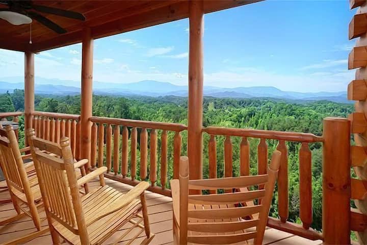 Awesome View-cabin In The Smokys. 50% Off Zipline. - Sevierville, TN