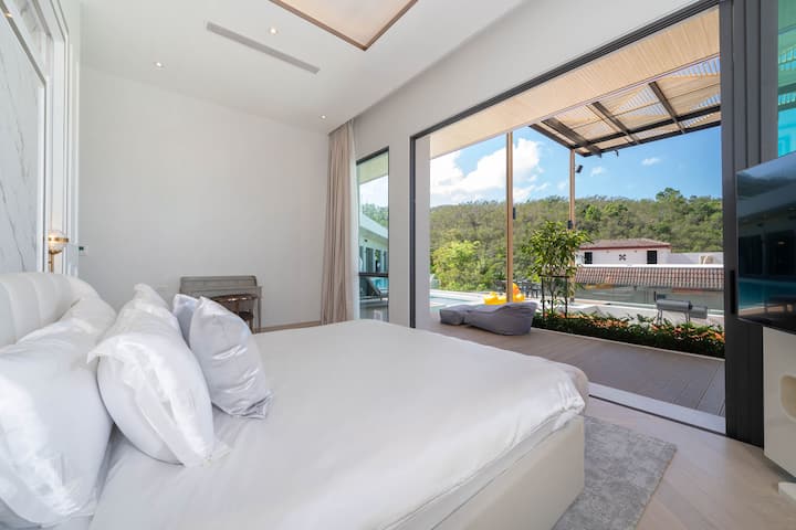 Bedroom with a view