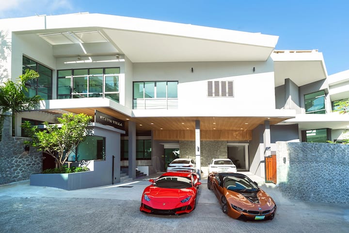 Driveway and carport
