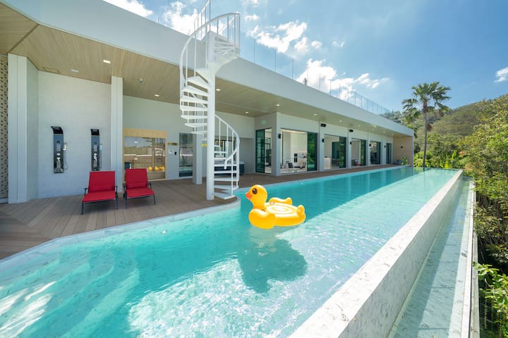 The 35-metre pool