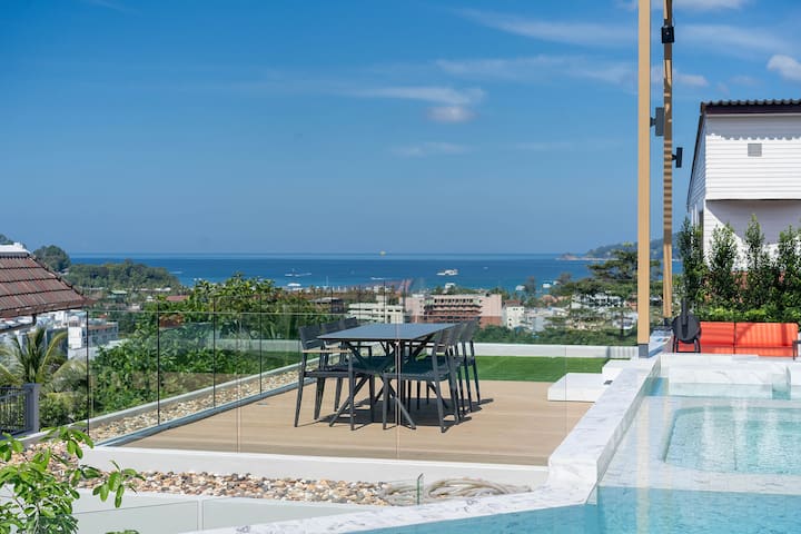 Outdoor dining area