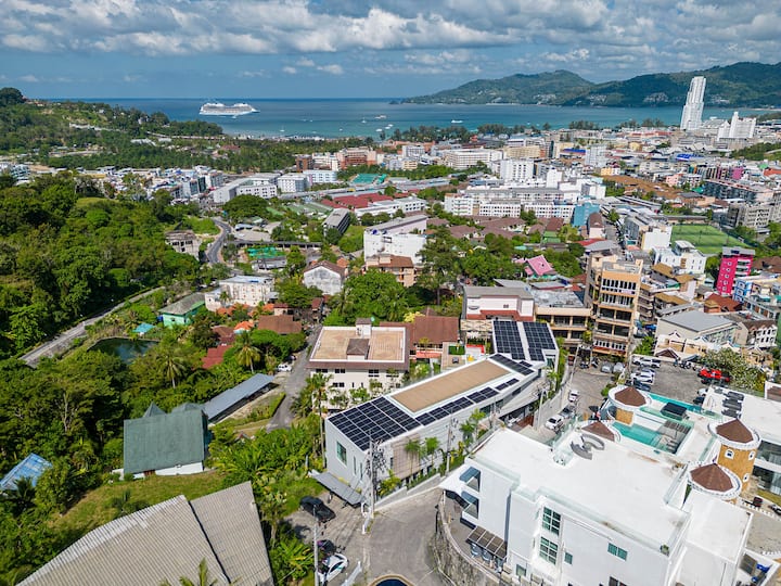 View over Patong Beach