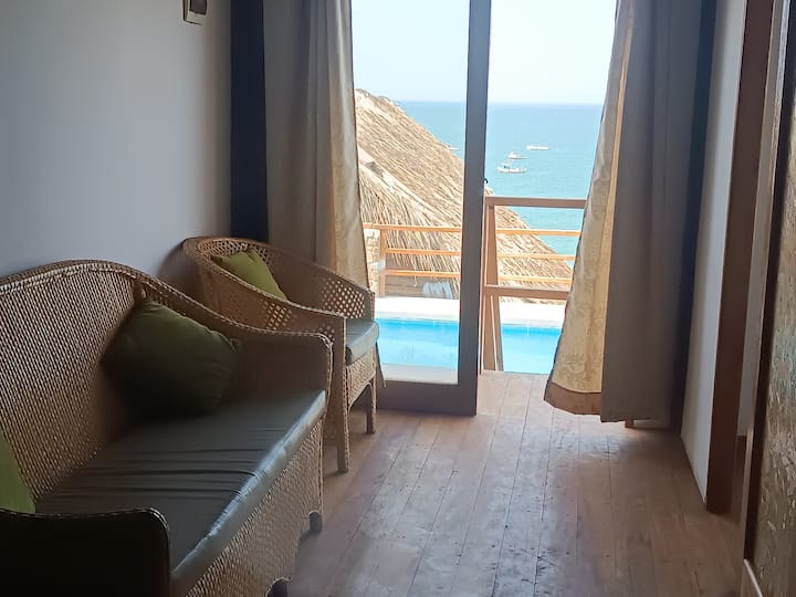 Apartment Pool And Sea View - Máncora