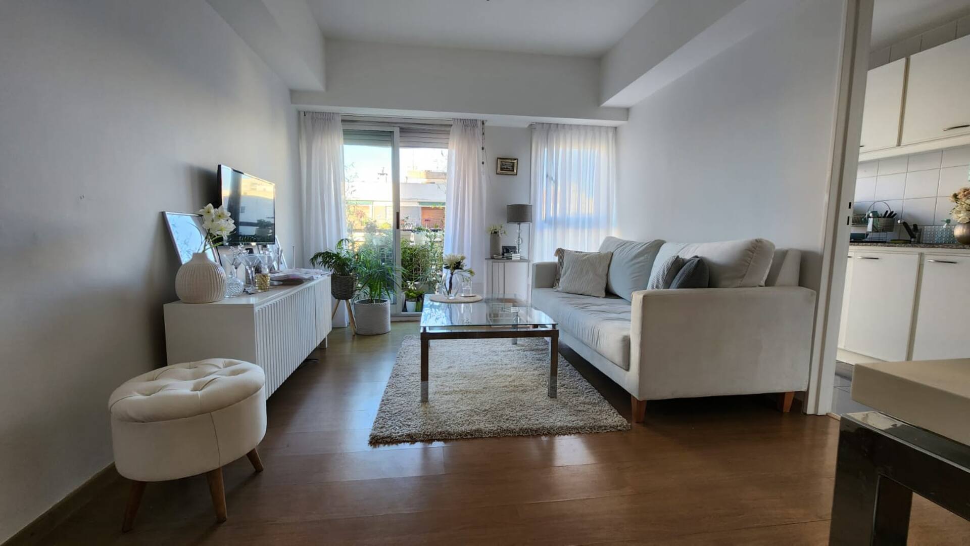 Apartamento de 1 quarto em Belgrano com piscina e quadra de tênis