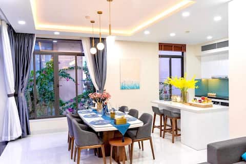 Villa in resort, near beach