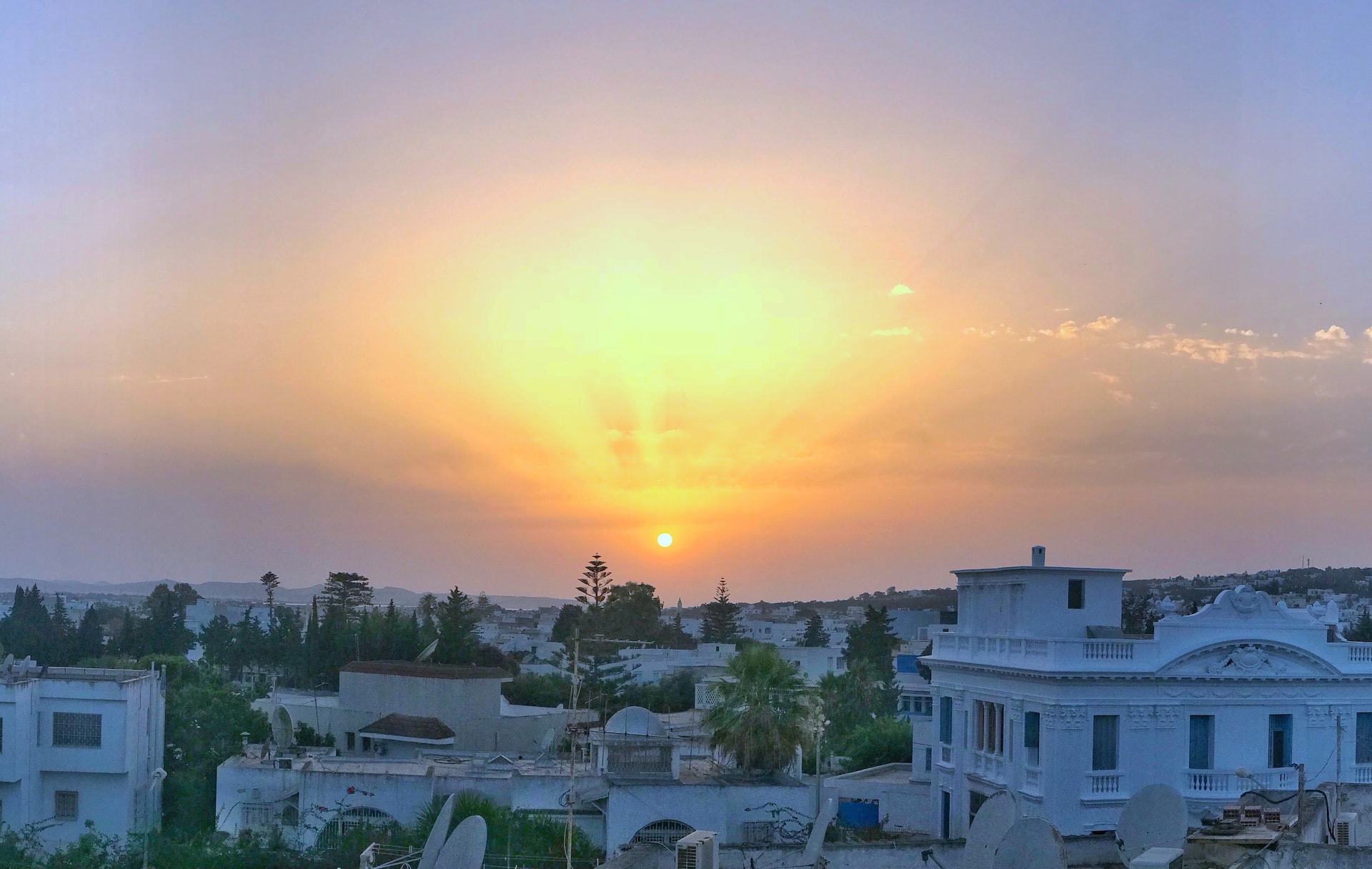 Vue panoramique avec piscine à la Marsa — Marsa Ville · Photo 23