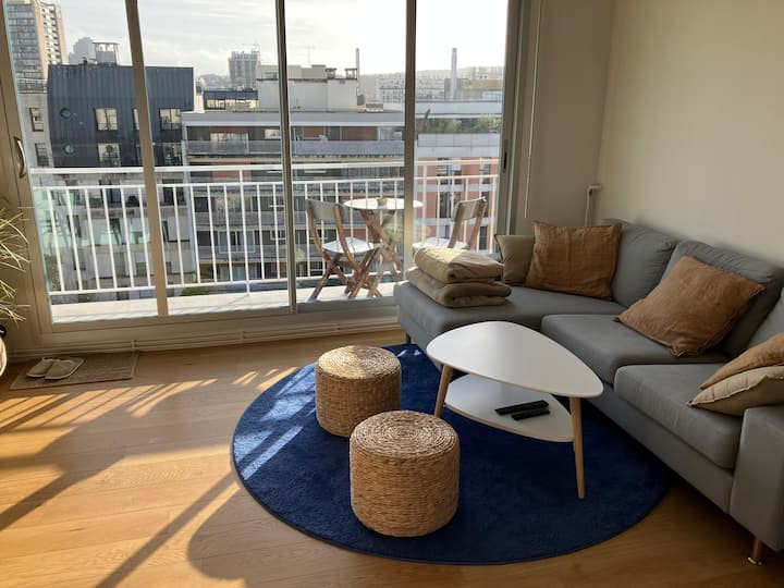 Bel Appartement Avec Balcon-roland Garros-new 2pax - Boulogne-Billancourt