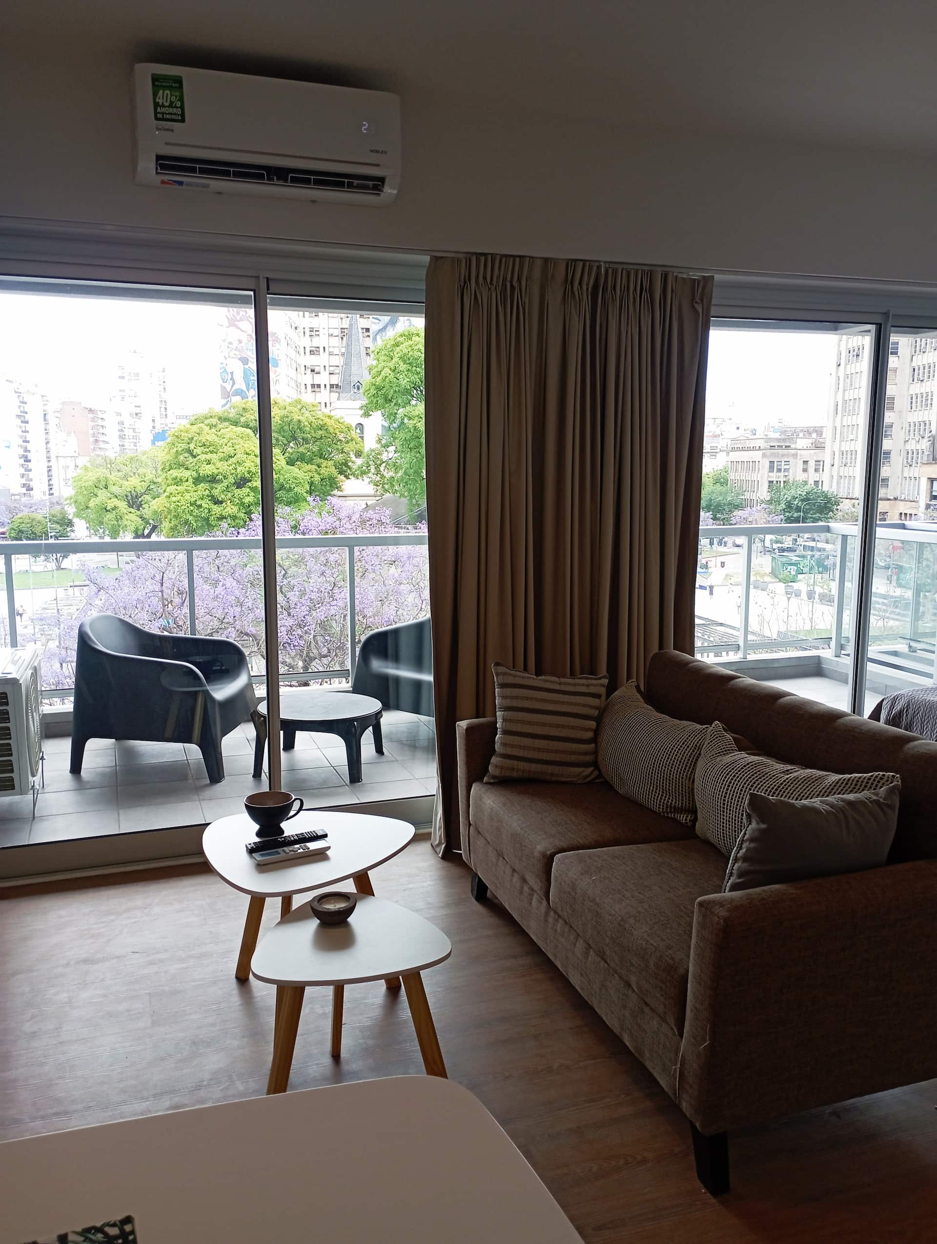 Квартира-студия у Parque Houssay в Recoleta
