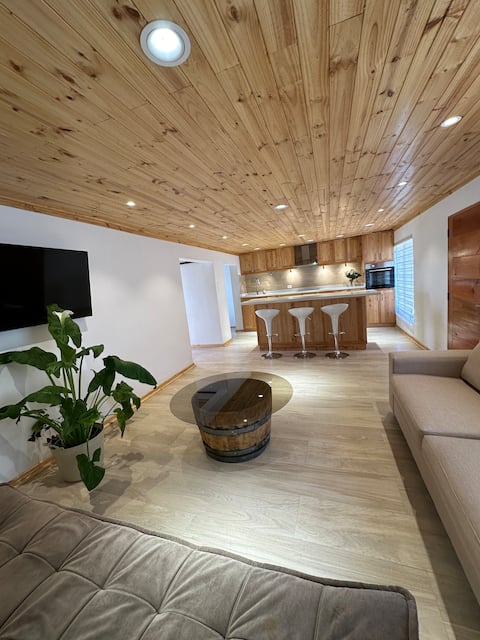 The accommodation of the building house.