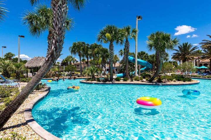 7 BD/ 5 BA Sleeps 20! Champions Gate (8949 PT) - Houses for Rent