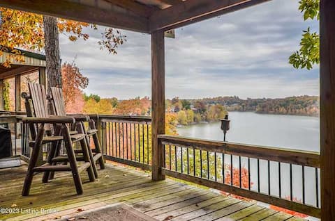 Rough River Lk Cliff Top Retreat