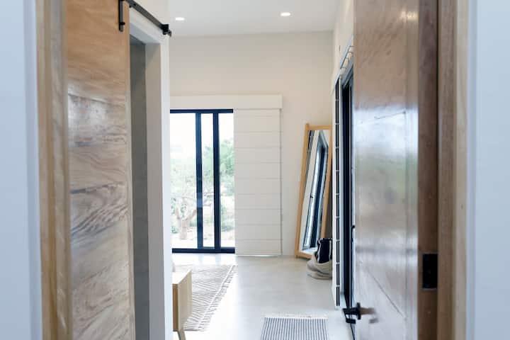 walk into the master downstairs