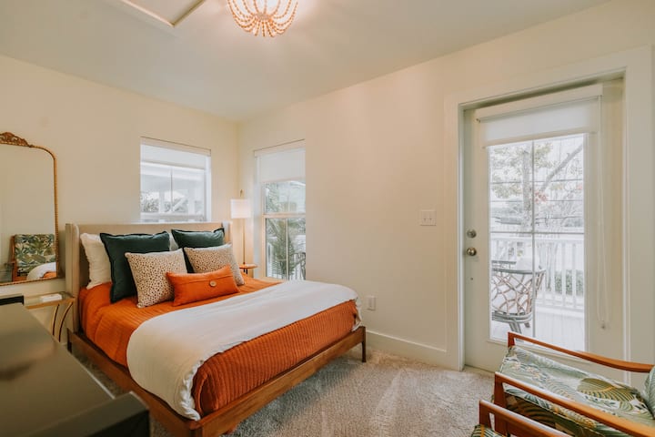 Guest Bedroom with Smart TV