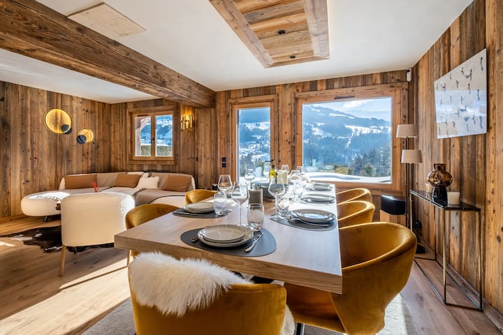 Location Appartement Rdj Face Au Mont Blanc - メジェーヴ