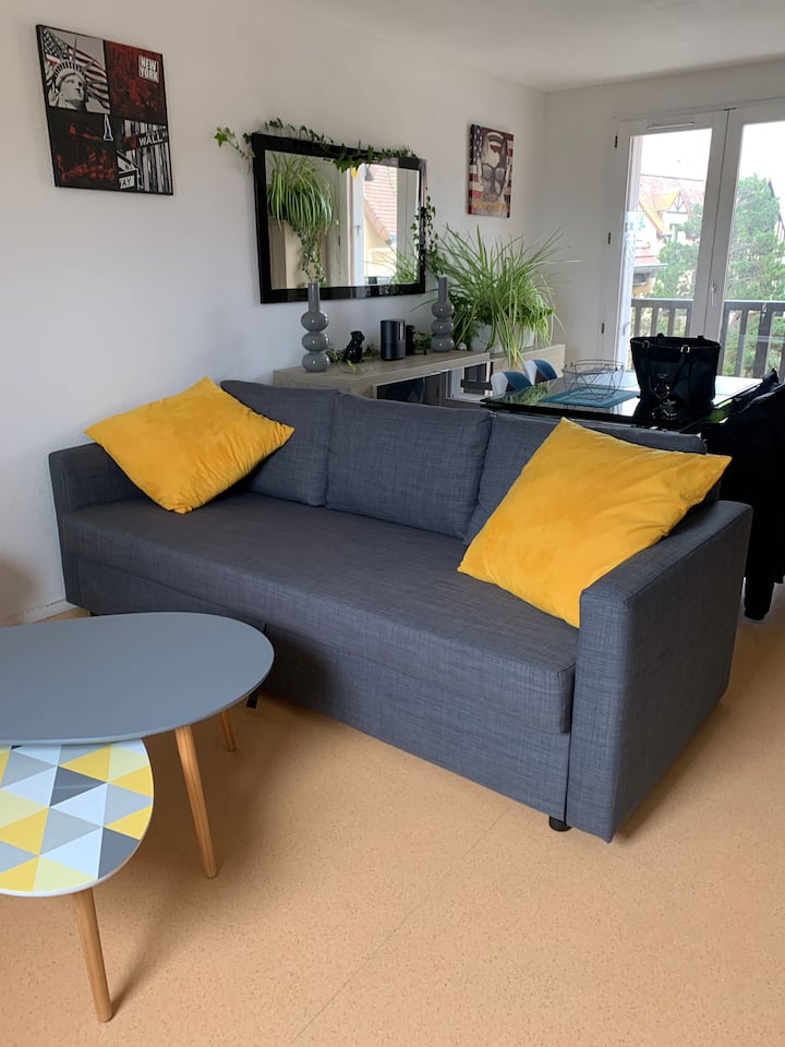 Appartement 50 M De La Mer Vue Sur La Mer - Ouistreham