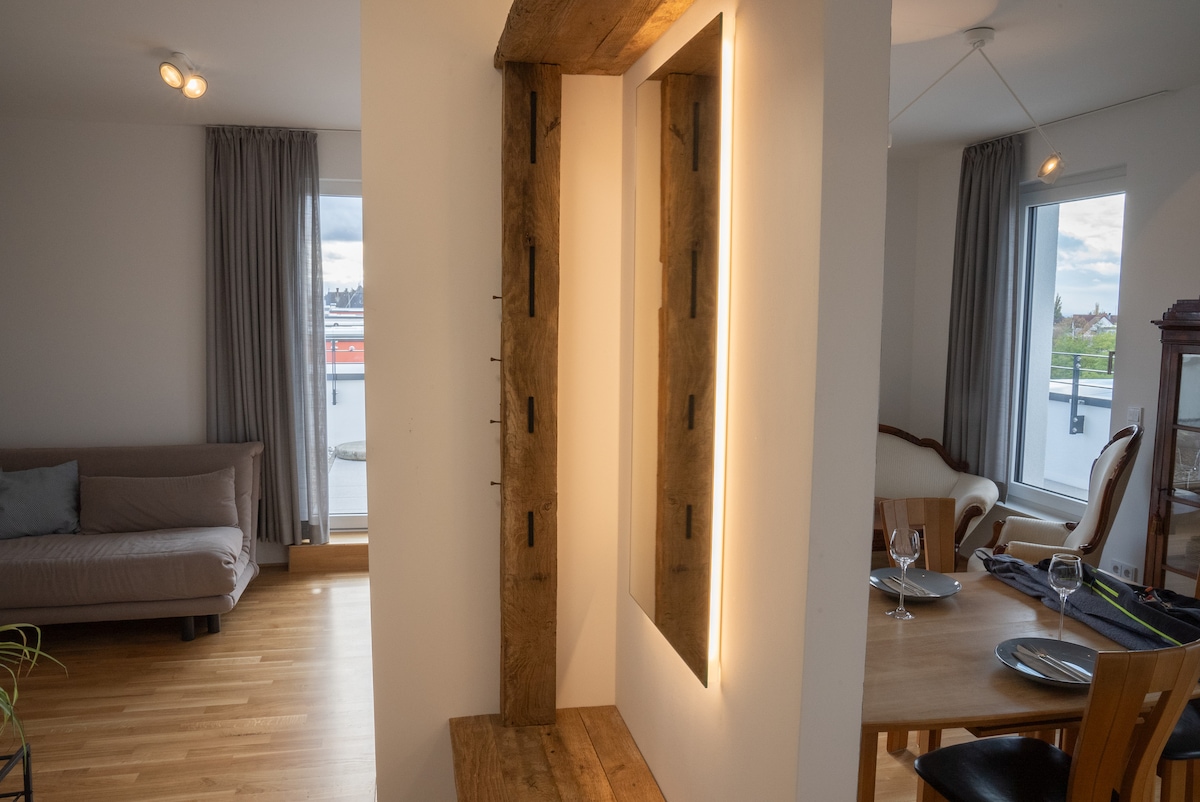 Top performing Airbnb: Penthouse in Darmstadt in Darmstadt