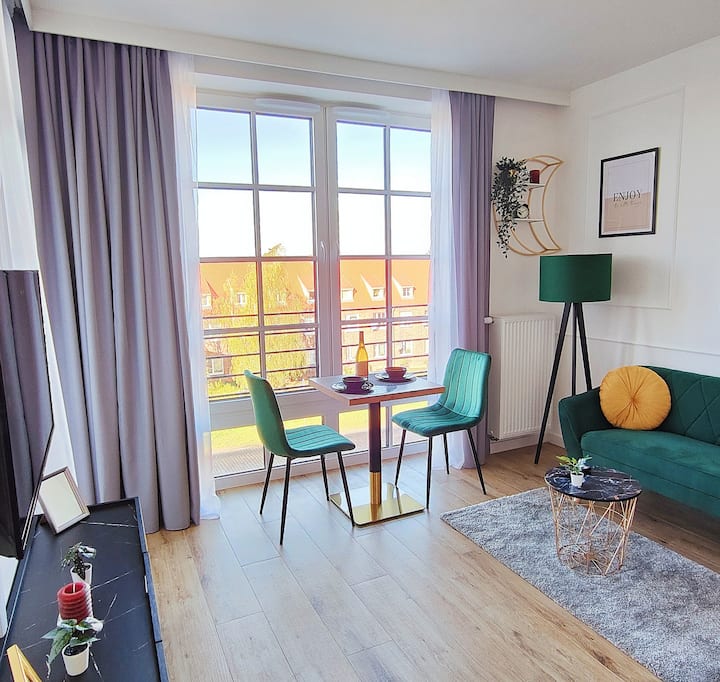 Apartament Bella City Szczecin •2 pokoje• Superior Apartments for