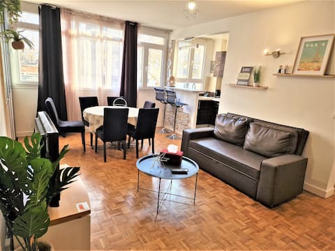 Friendly 3 bedroom 73 m² apartment near Paris