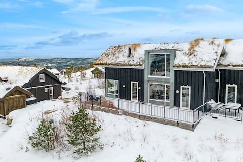 Cozy family cabin at Gautefall alpine center