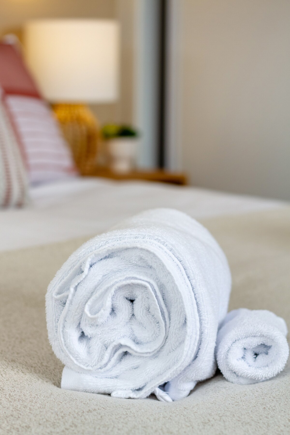 ผ้าขนหนูสะอาด