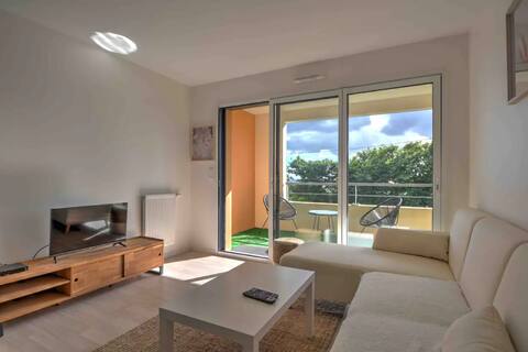 Accommodation cocooning Le Relecq Kerhuon 2 - Terrace