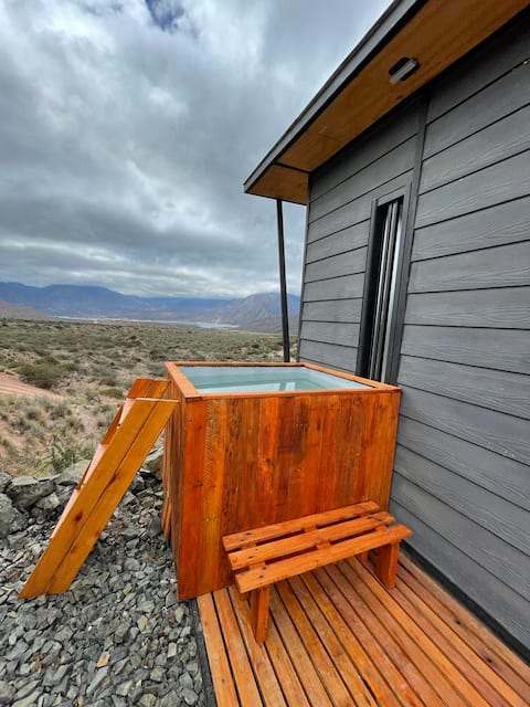 8 min to Potrerillos Dique |Pool+Views|WiFi