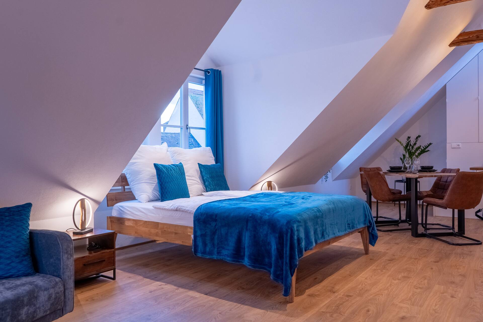 58 m² on the Danube in Ulm Quiet, central and modern
