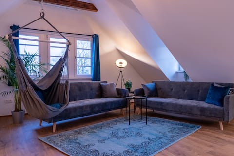 58m² on the Donau in Ulm Ruhig, Central and Modern