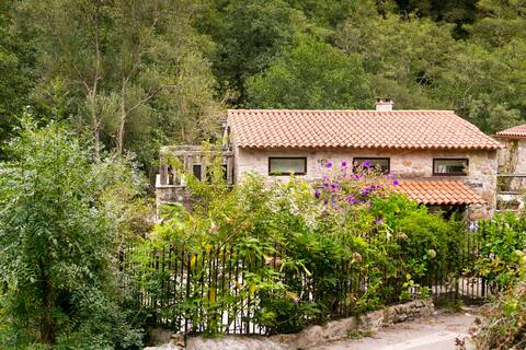 The charming river house