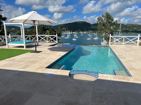 The Pink House, Pigeon Beach, English Harbour