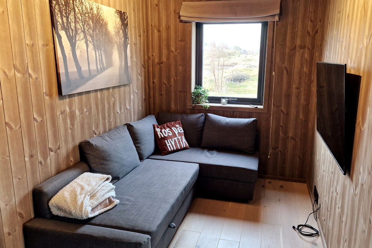 Phòng ngủ 4 và phòng khách TV. Giường sofa 140cm.