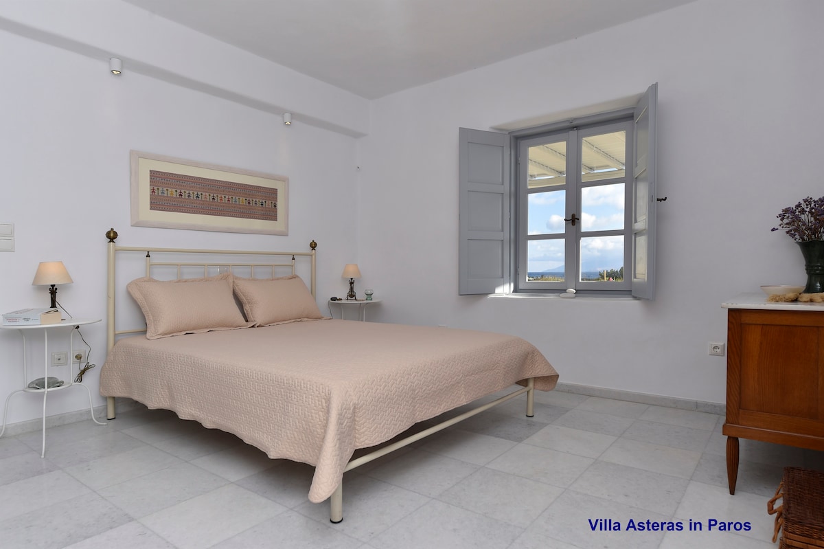 Villa Asteras in Paros - eastern bedroom