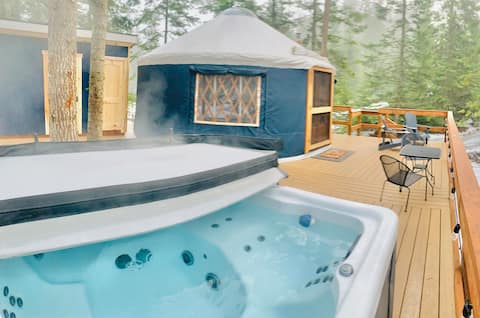 Romantic Getaway — Yurt By Lake Pend Oreille